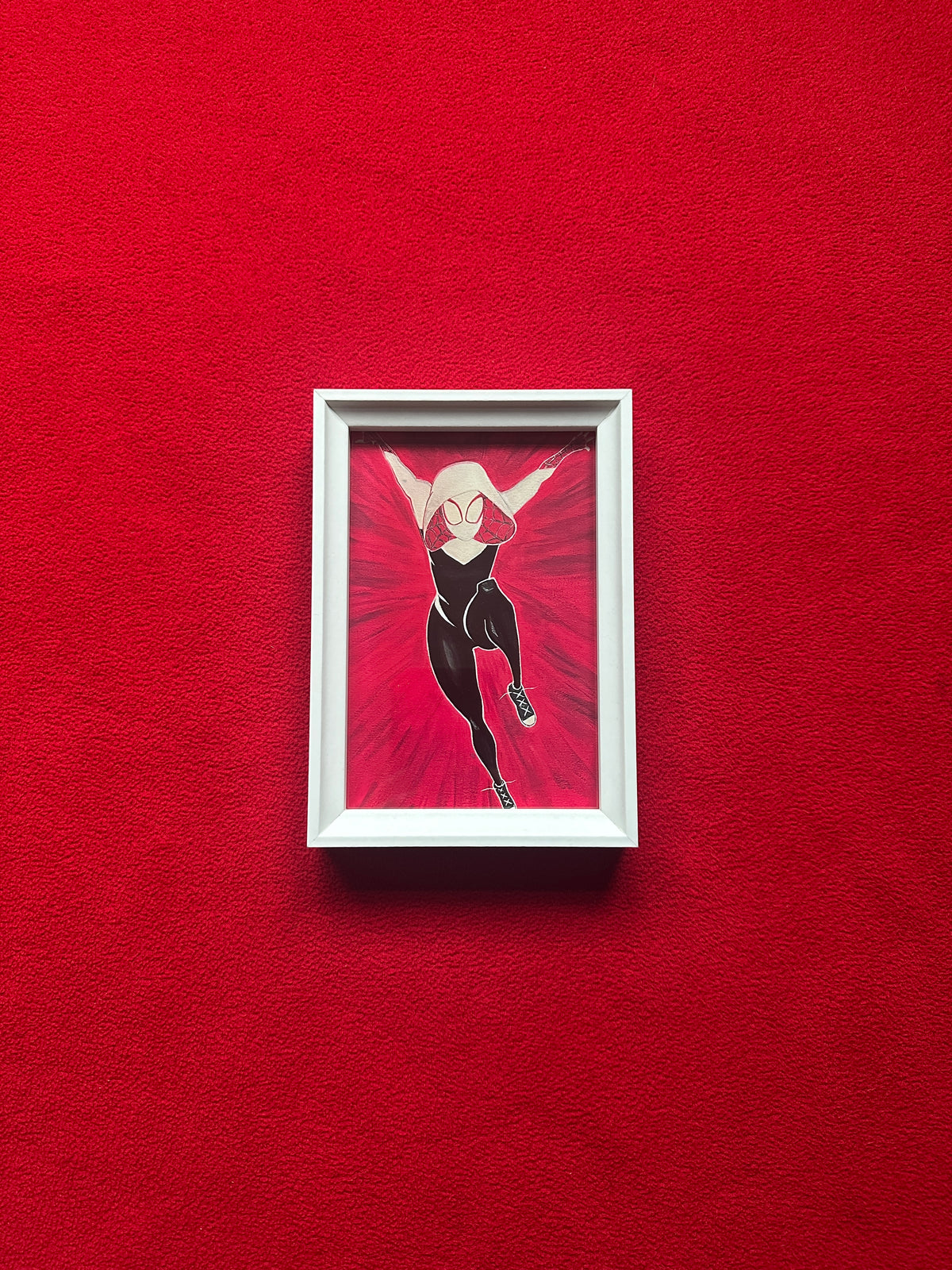 Spider-Gwen Framed Print
