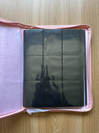 Pink Vault X Hand Painted 9 Pocket Binder