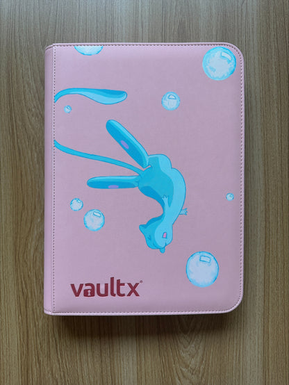Pink Vault X Hand Painted 9 Pocket Binder