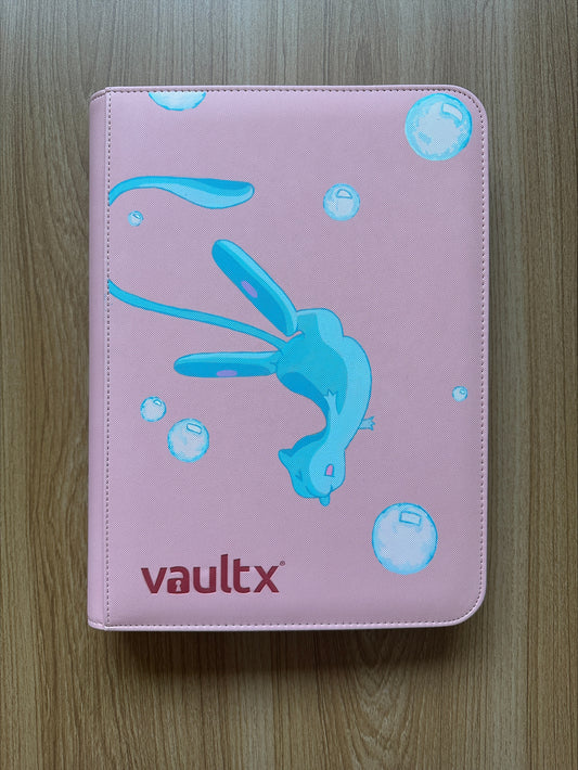Pink Vault X Hand Painted 9 Pocket Binder